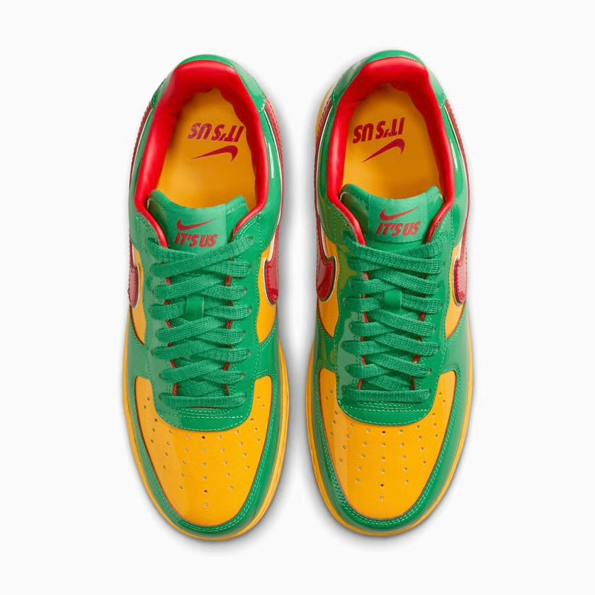 NIKE Air Force 1 LOW LIL YACHTY CONCRETE BOYS LUCKY GREEN