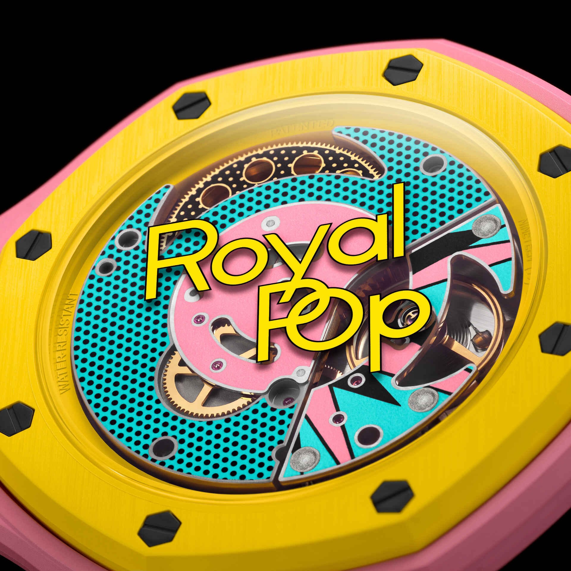Swatch x Audemars Piguet AP Bioceramic Royal Pop Savonnette Otg Roz