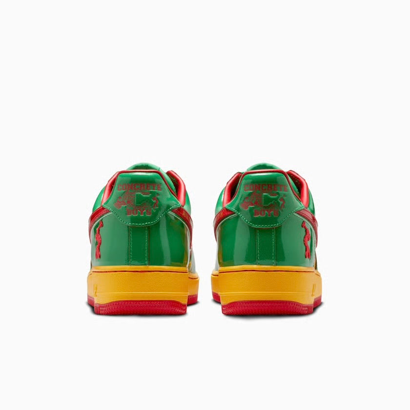 NIKE Air Force 1 LOW LIL YACHTY CONCRETE BOYS LUCKY GREEN