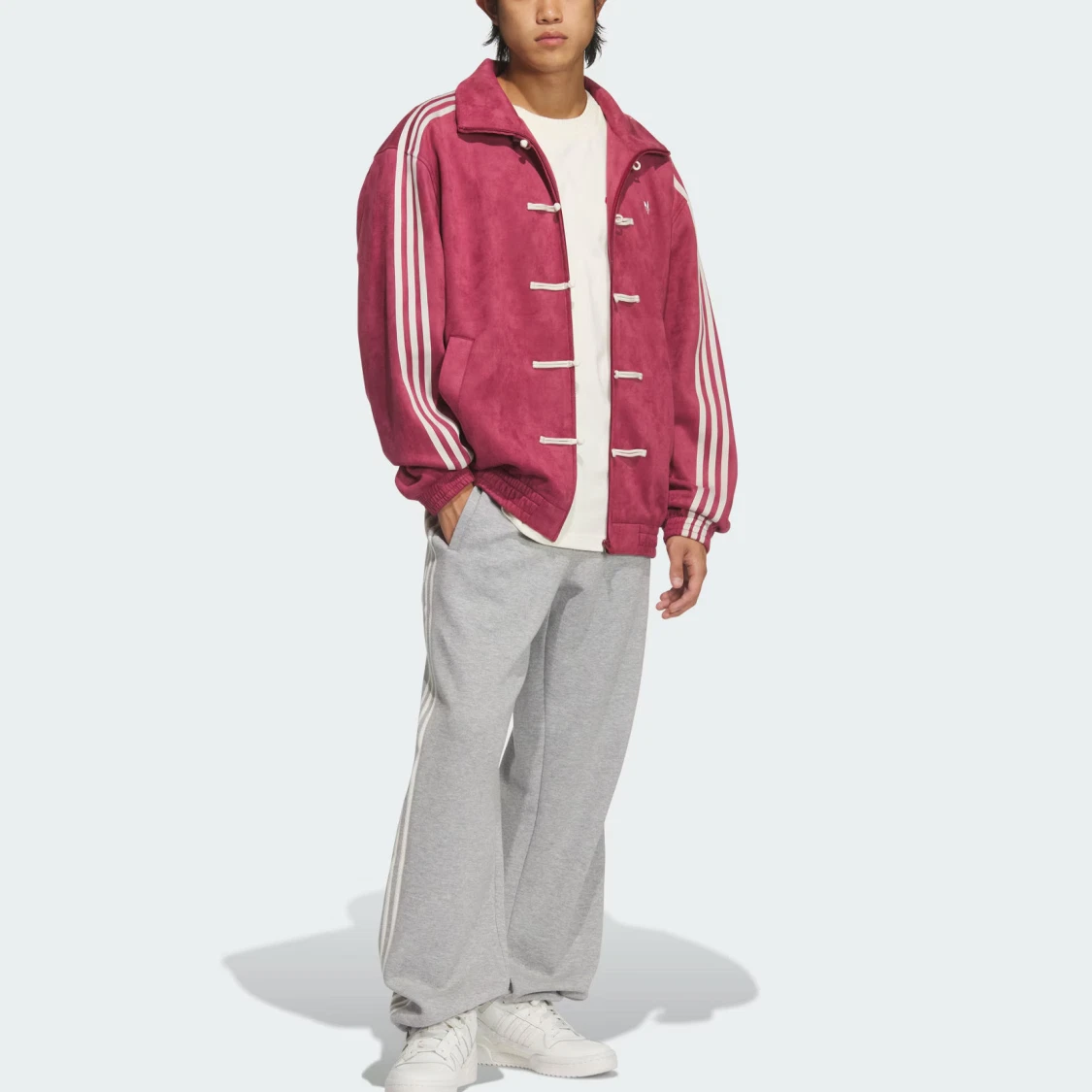 Adidas CTT Chinese Track Top 3.1 Gender Neutral Jacket Collegiate Burgundy