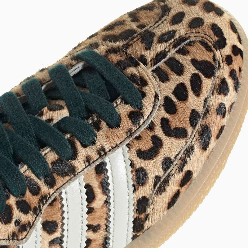 adidas Samba OG Leopard Magic Beige (Women's)