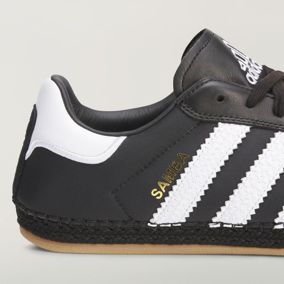 Adidas Samba Espadrille CLOT By Edison Chen Black White