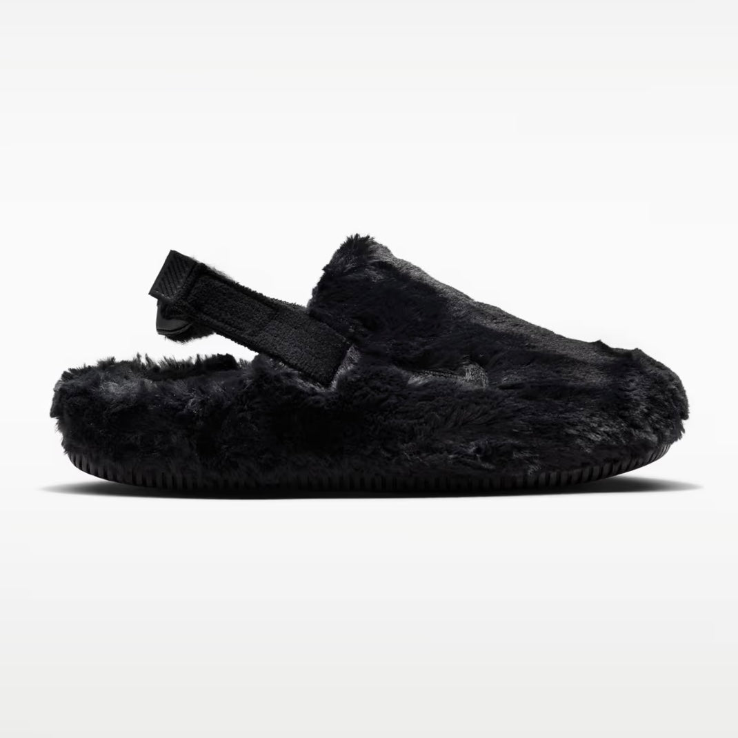 Nike Calm Mule SE Black Fur