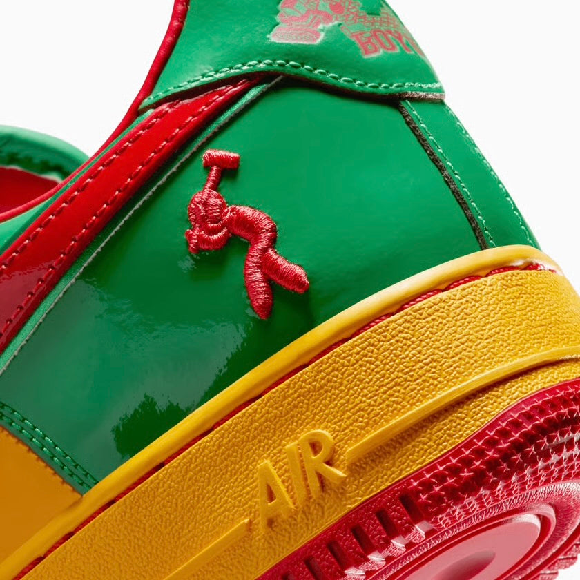 NIKE Air Force 1 LOW LIL YACHTY CONCRETE BOYS LUCKY GREEN