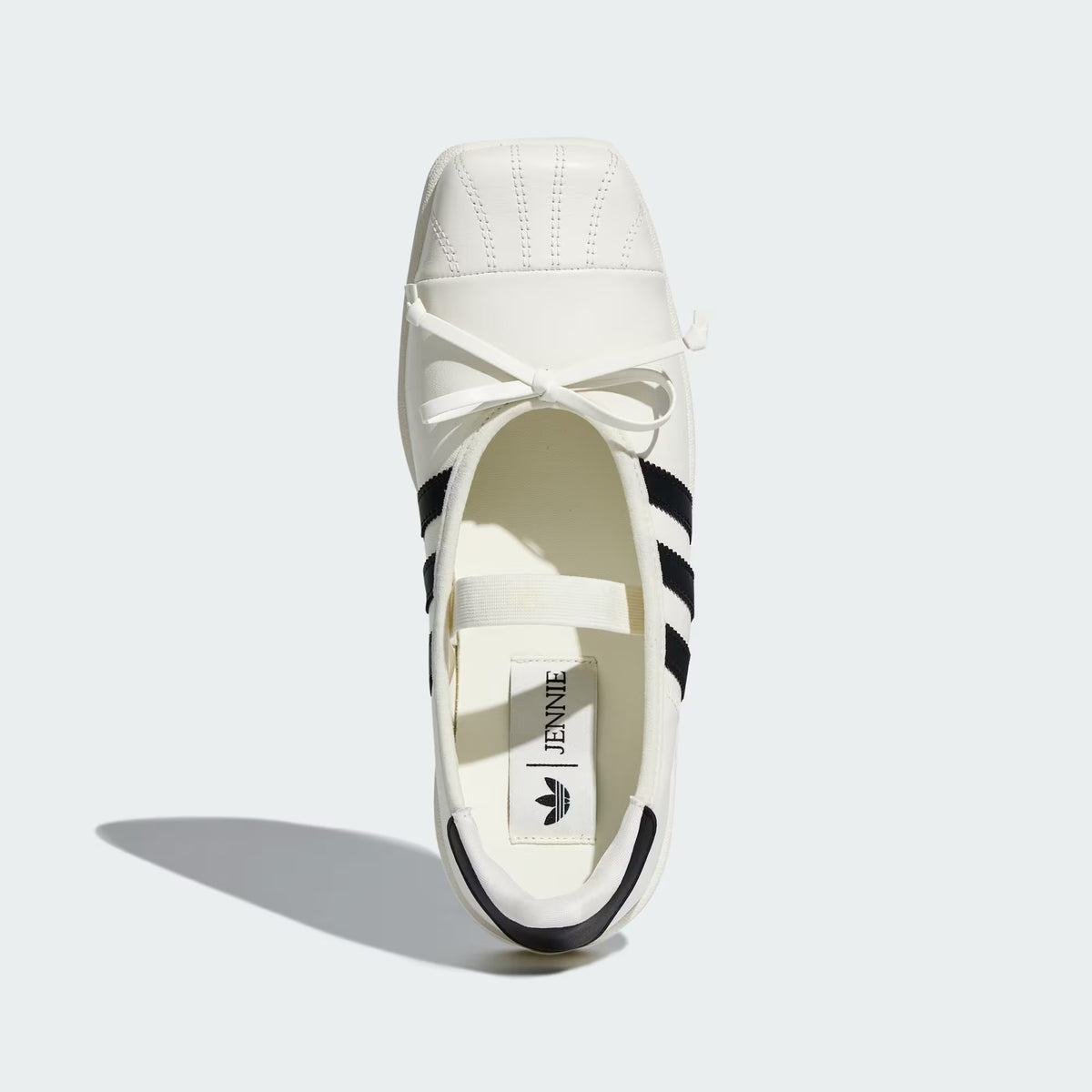 Adidas Superstar Square Toe Ballet JENNIE Off White Black