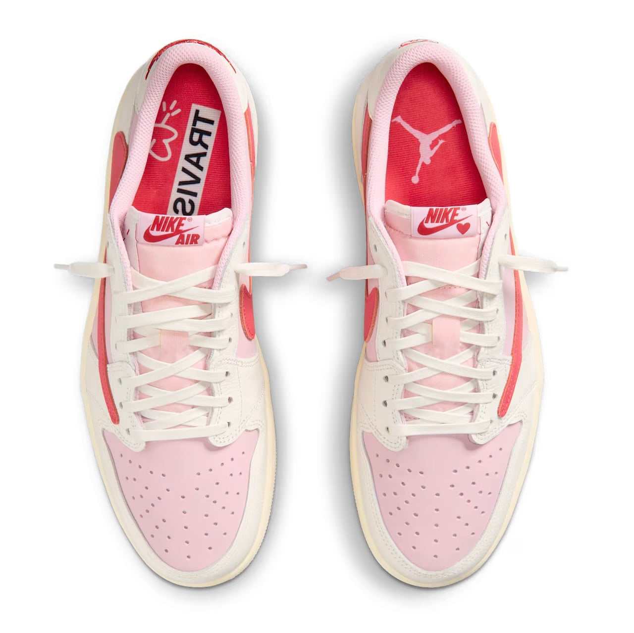 Jordan 1 Low Travis Scott Sail Tropical Pink