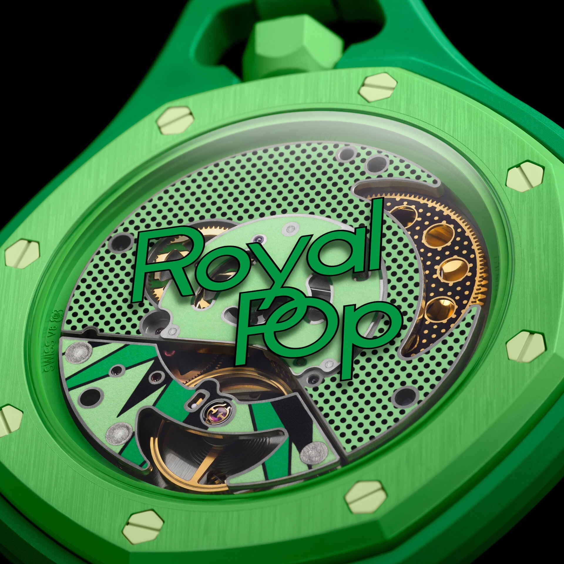Swatch x Audemars Piguet AP Bioceramic Royal Pop Green Eight