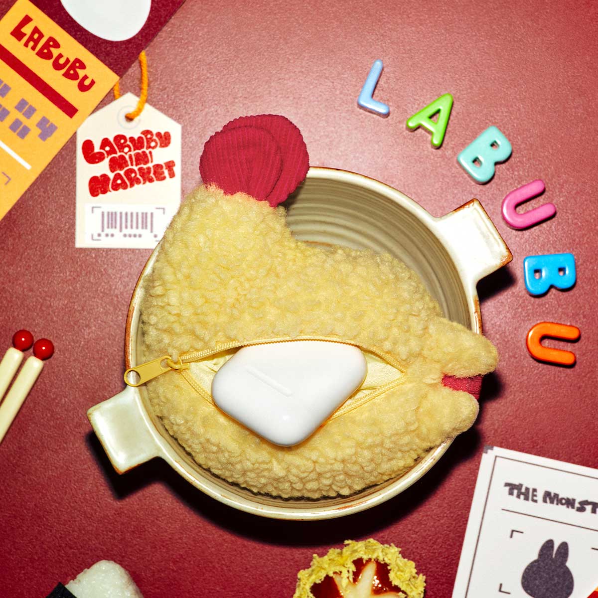 Pop Mart Labubu THE MONSTERS Wacky Mart Series-Earphone Case