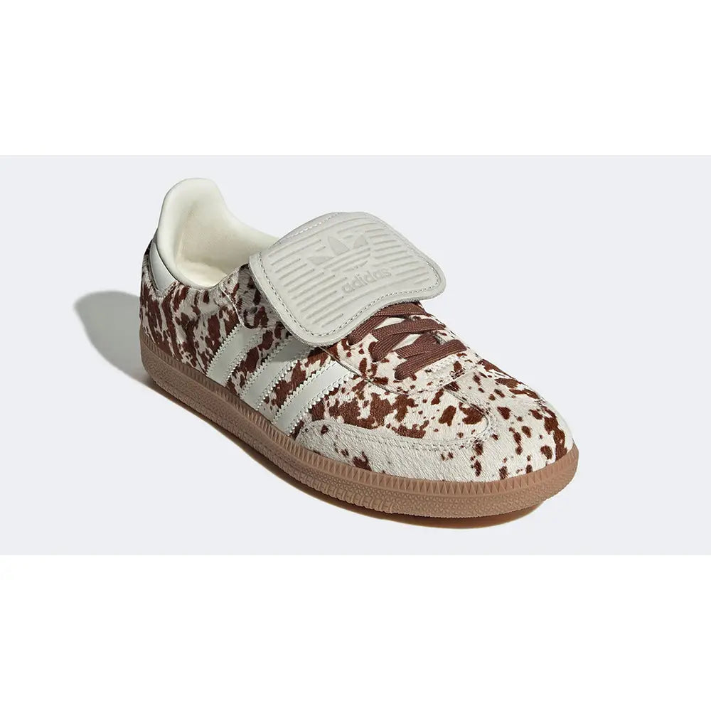 Adidas Samba LT imprimé vache marron et blanc