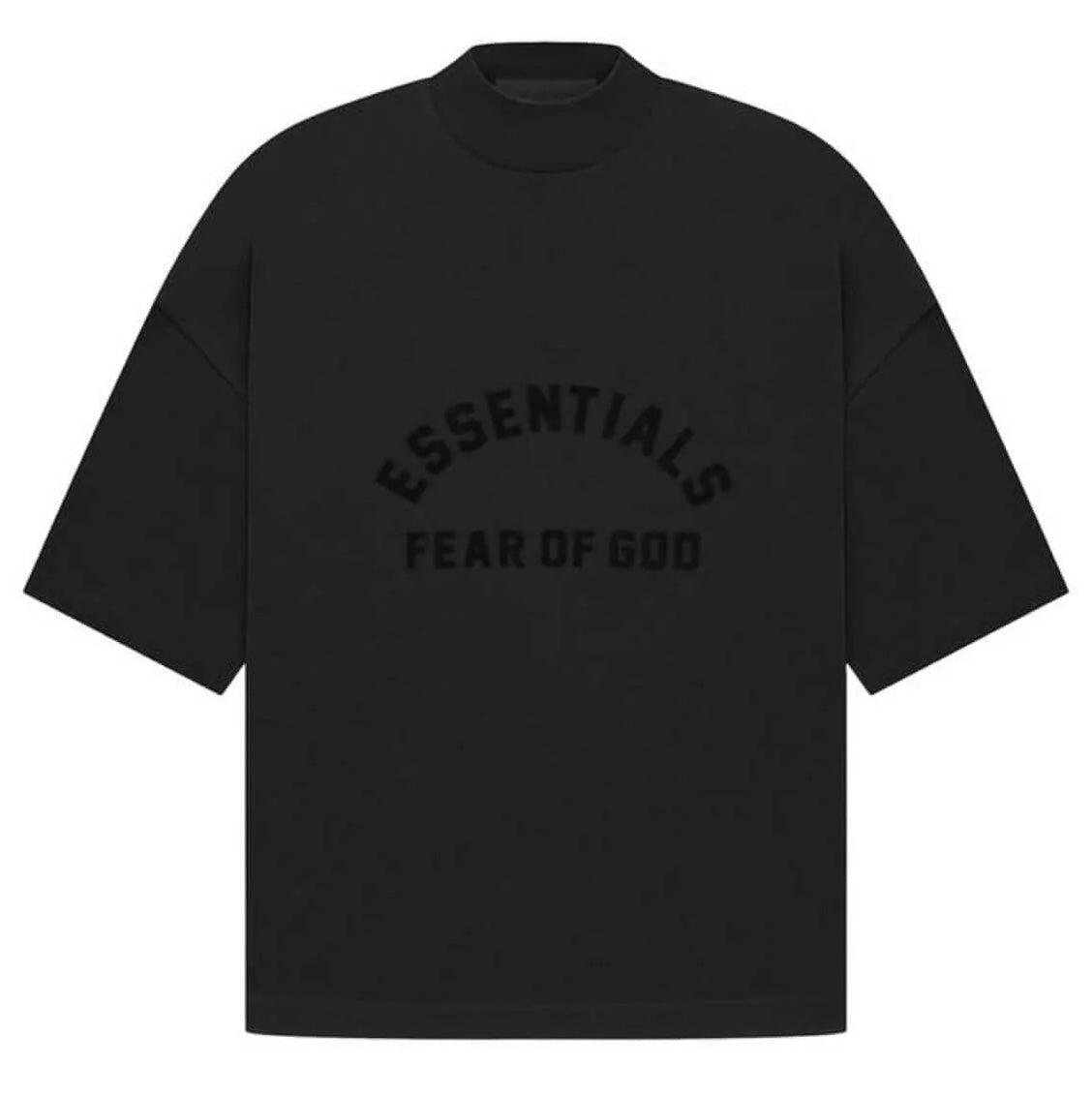 Fear of God Essentials Tee 'Jet Black'