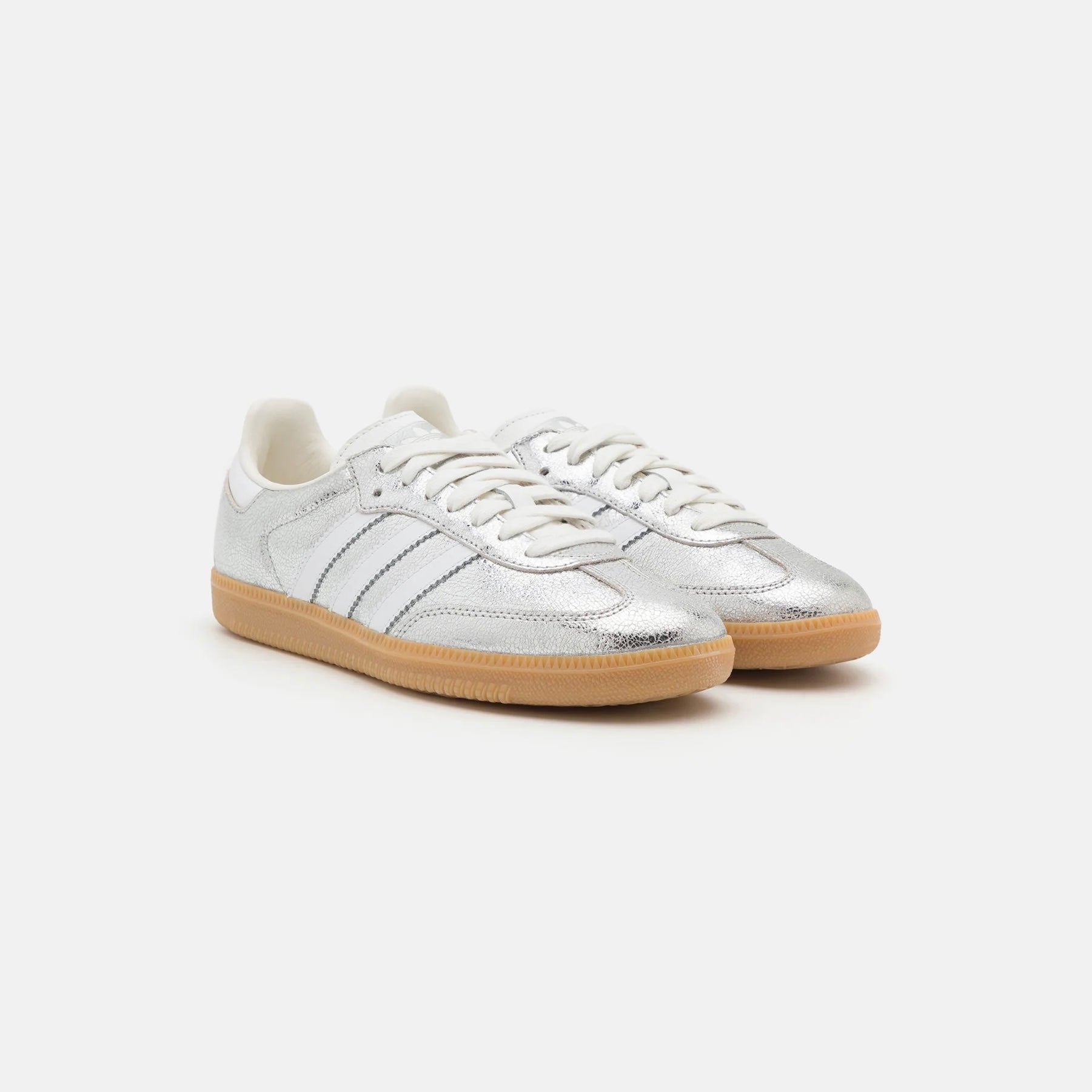 Adidas Samba Metallic Silver