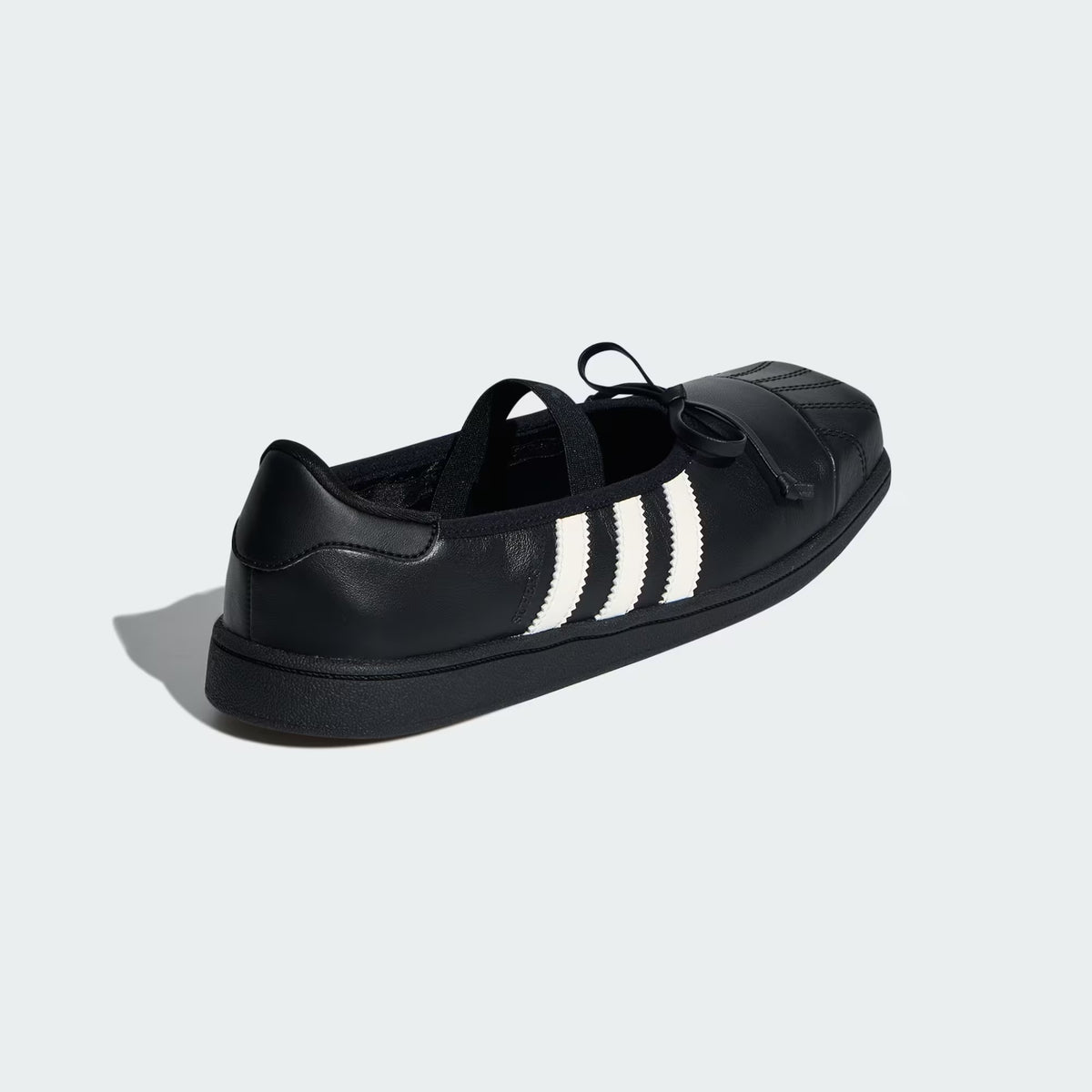 Adidas Superstar Square Toe Ballet JENNIE Black Offf White