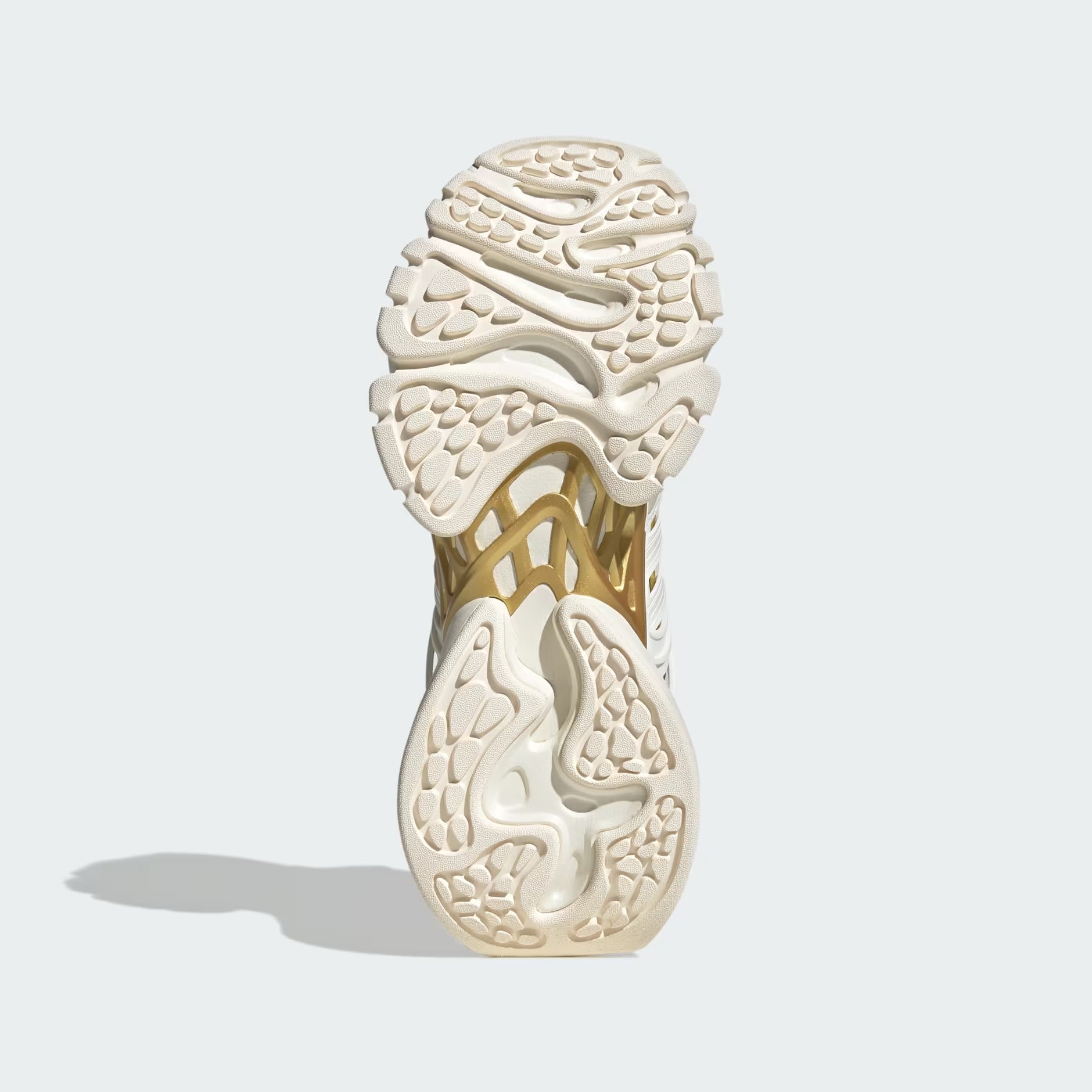 Adidas XLG Runner Deluxe Off White Gold Metallic Red