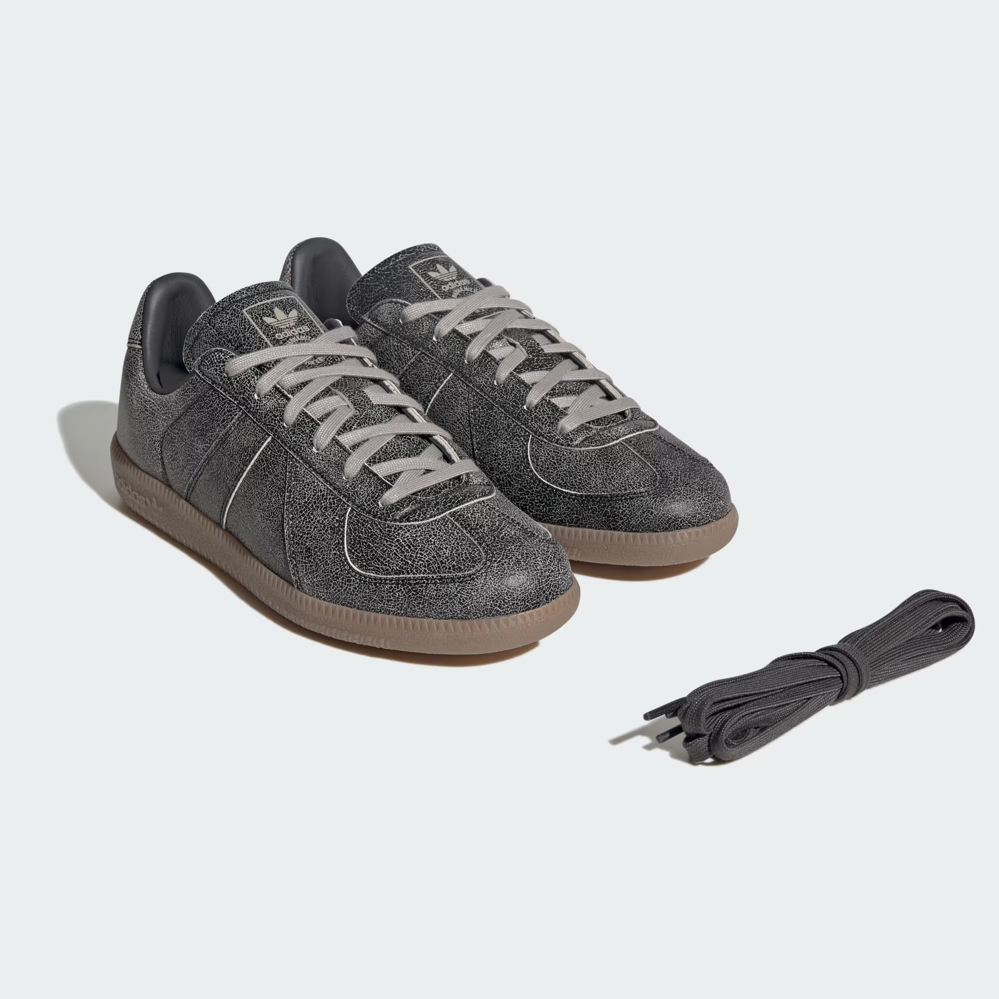 Adidas BW Army Black Cracked Leather