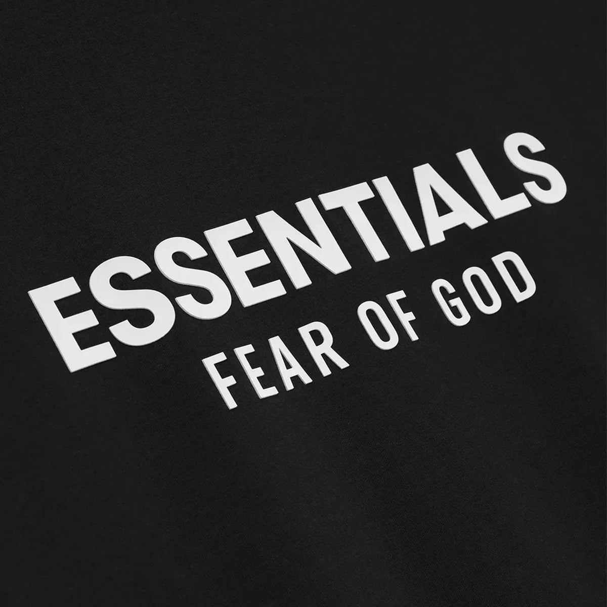 Fear Of God Essentials Bundle Completo Classic Tee + Sweatshorts Jet Black