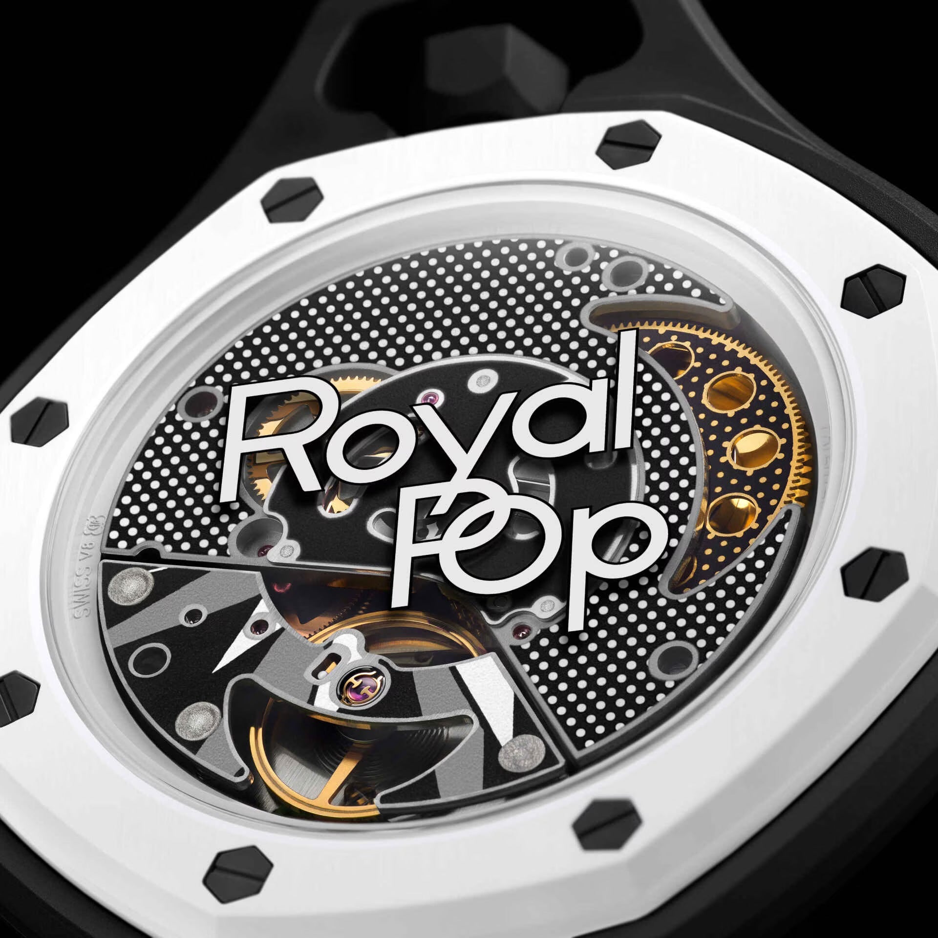 Swatch x Audemars Piguet AP Bioceramic Royal Pop Ocho Negro