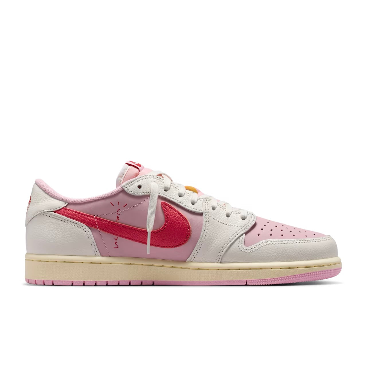 Jordan 1 Low Travis Scott Sail Tropical Pink