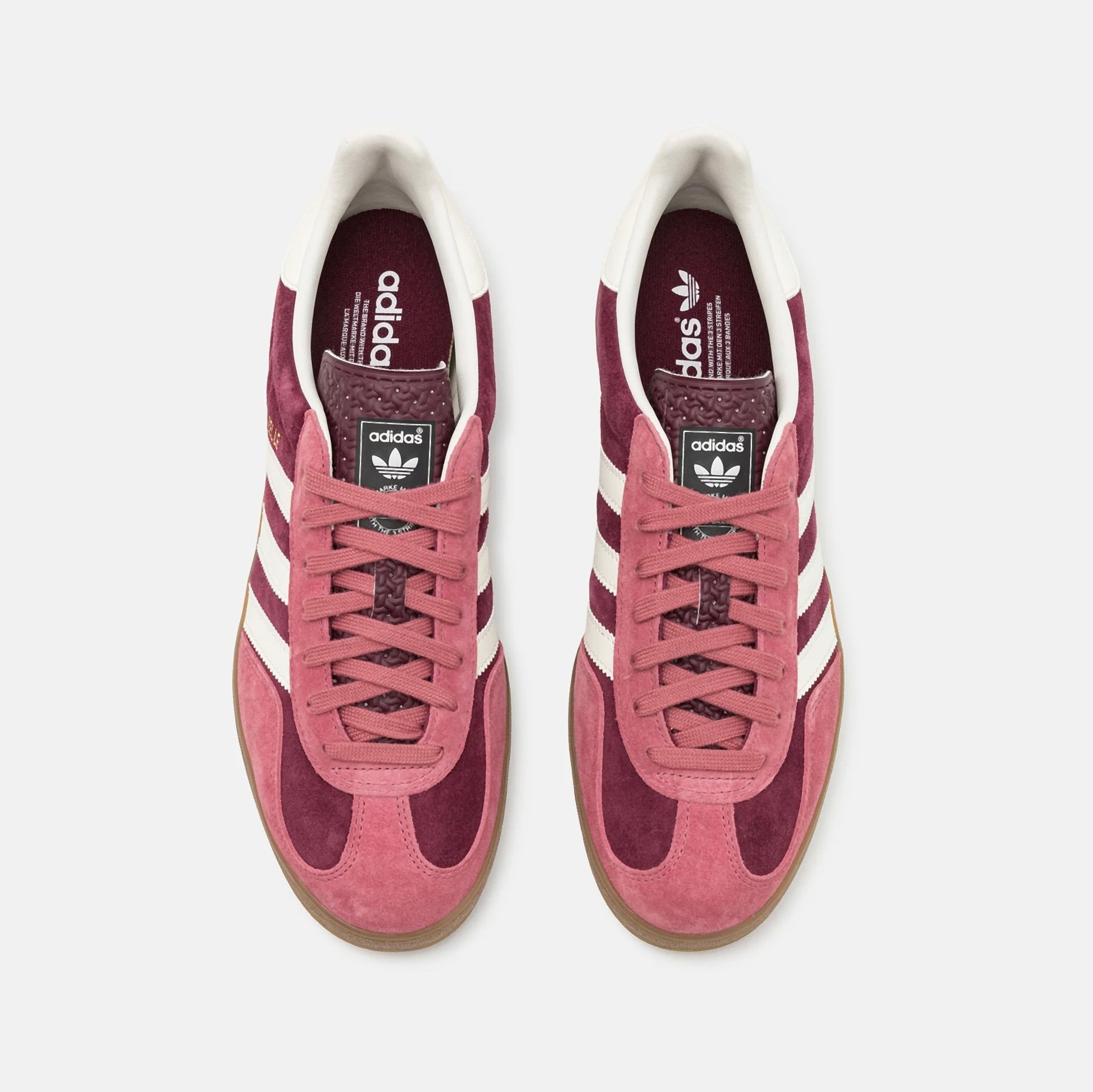 Adidas Gazelle Indoor Maroon Preloved Crimson