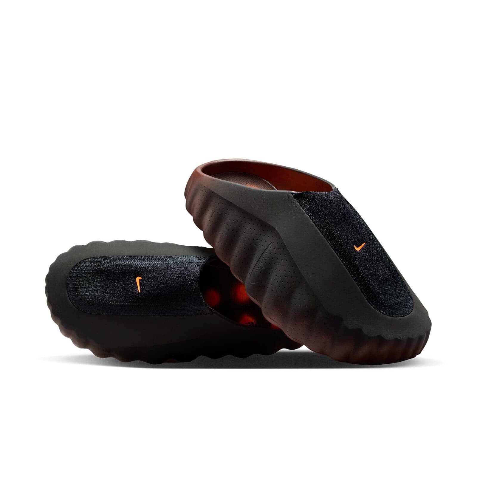 Nike Mind 001 Flyknit Slide Bronze Eclipse Total Orange