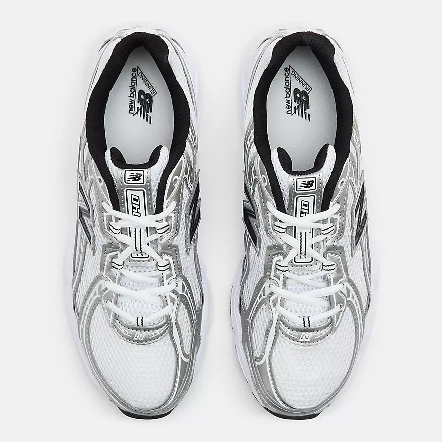 New Balance 740 White Silver Metallic Navy