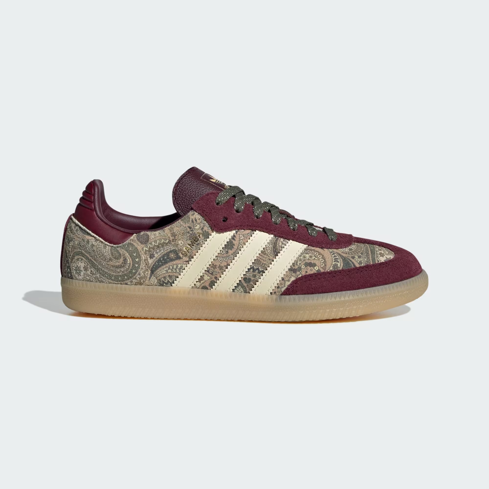 Adidas Samba OG Liberty London Maroon Warm Vanilla