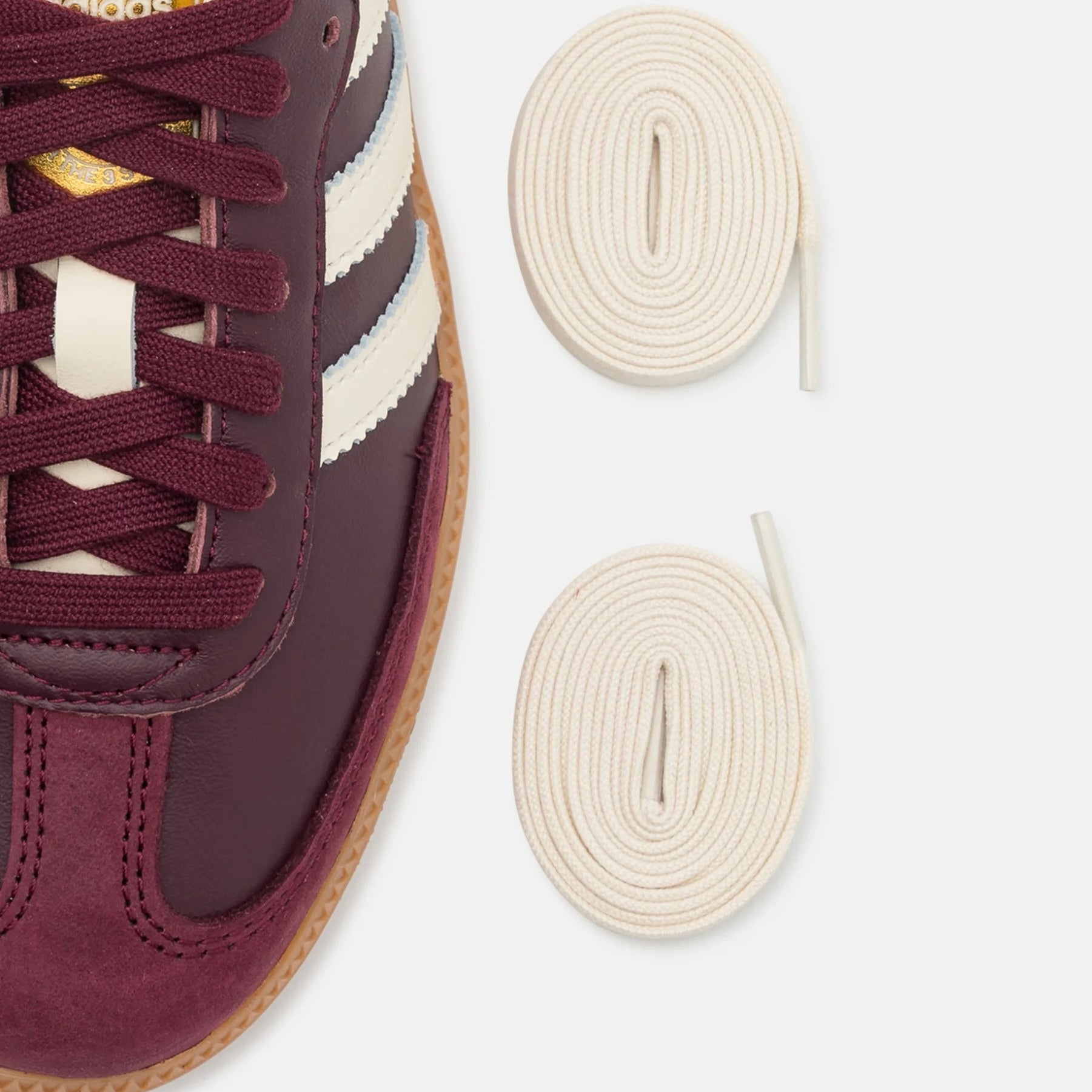 Adidas Samba Maroon Gold Metallic