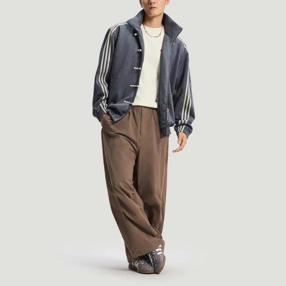 Adidas CTT Chinese Track Top 3.1 Gender Neutral Jacket Grey Blue