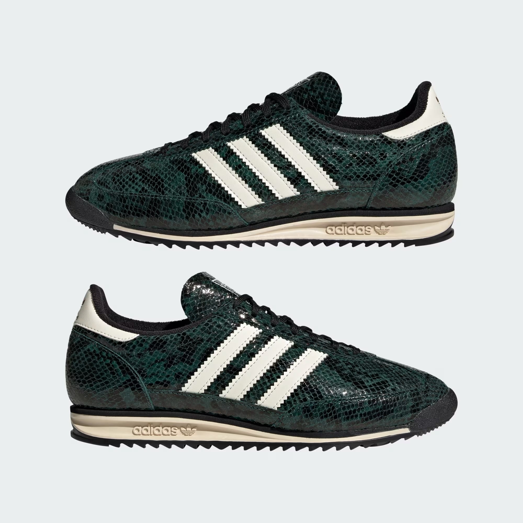 Adidas SL 72 Collegiate Green Snakeskin