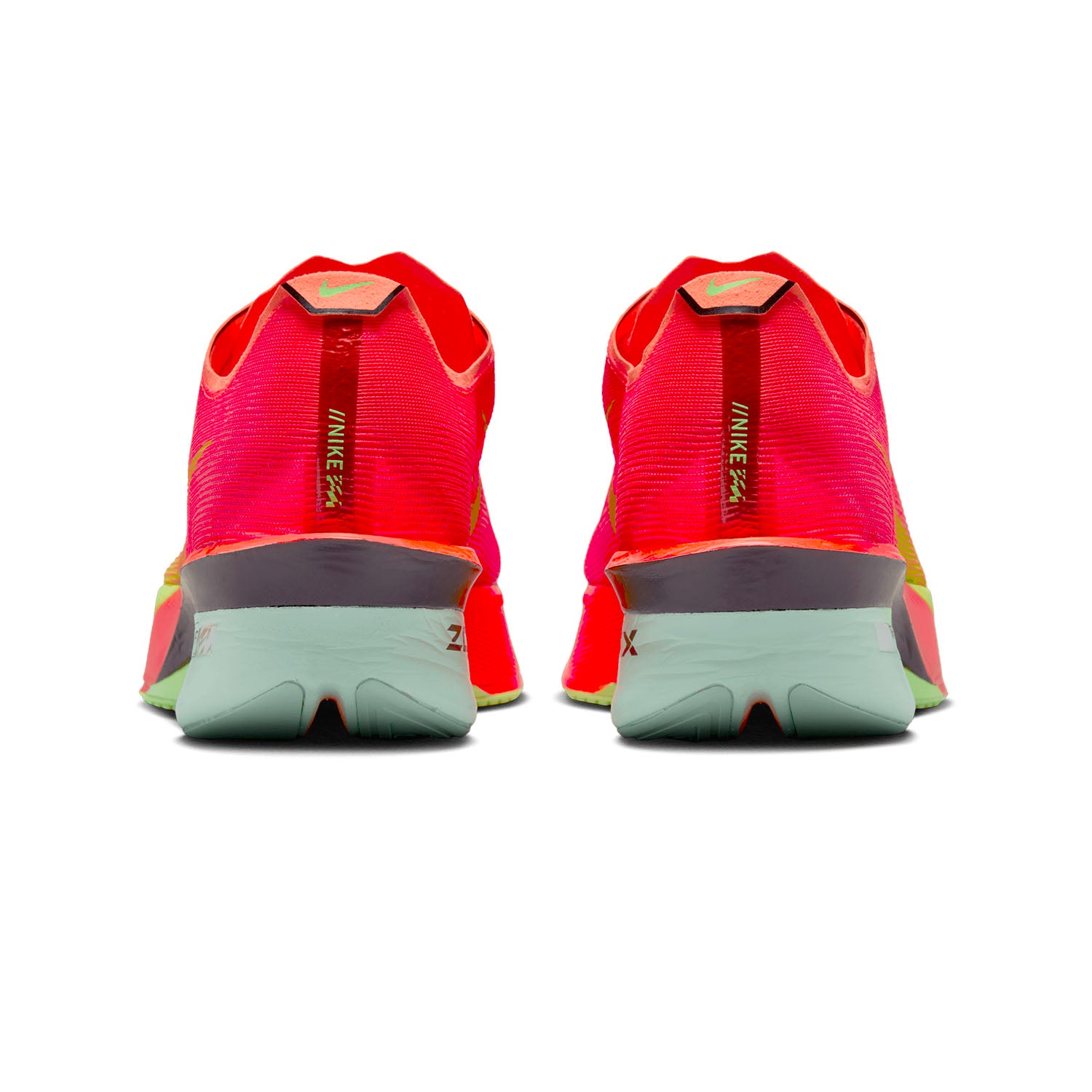 Nike ZoomX Vaporfly Next% 4 Bright Crimson Mint Foam Cave Purple Lime Blast
