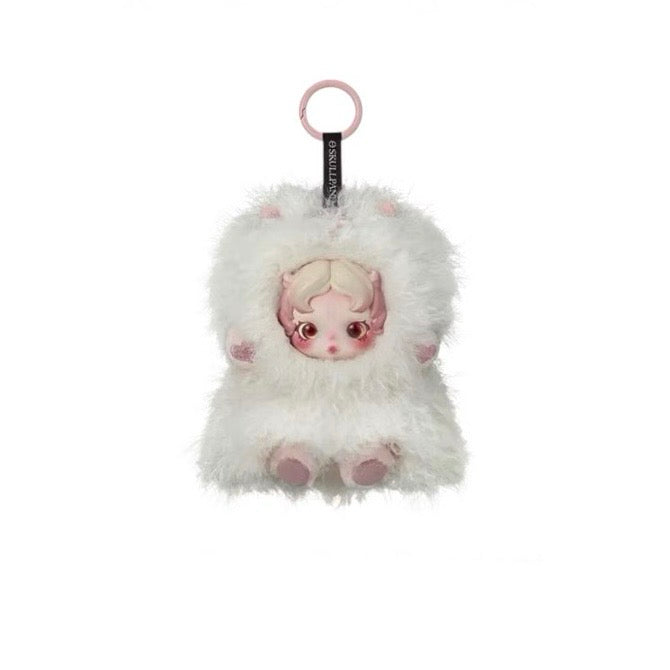Pop Mart SKULLPANDA You Found Me! Series Ghostie Plush Doll Pendant