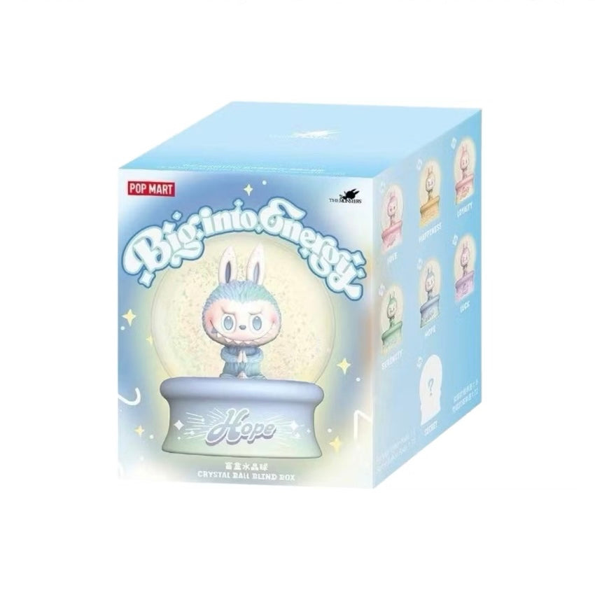 Pop Mart Labubu The Monster Big Into Energy Seriers Crystal Ball Single Blind Box