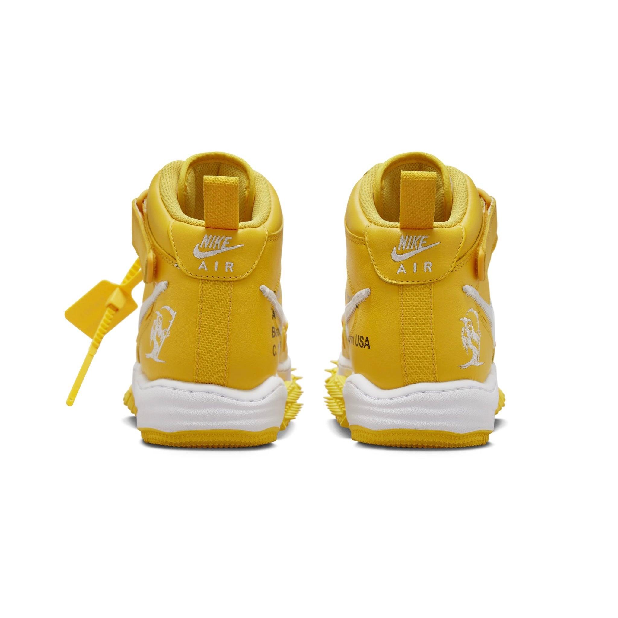 Nike Air Force 1 Mid off White Varsity Maize - Madonnina Resell