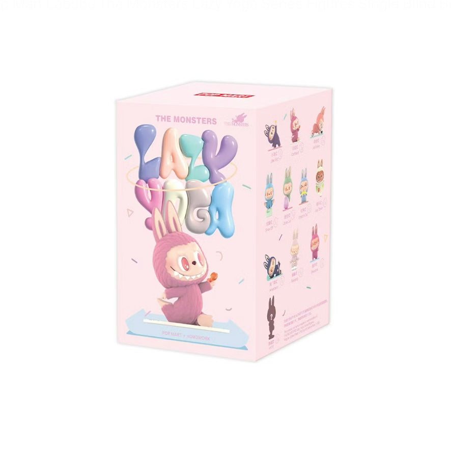 Pop Mart Labubu The Monster Lazy Yoga Series Figures Single Blind Box