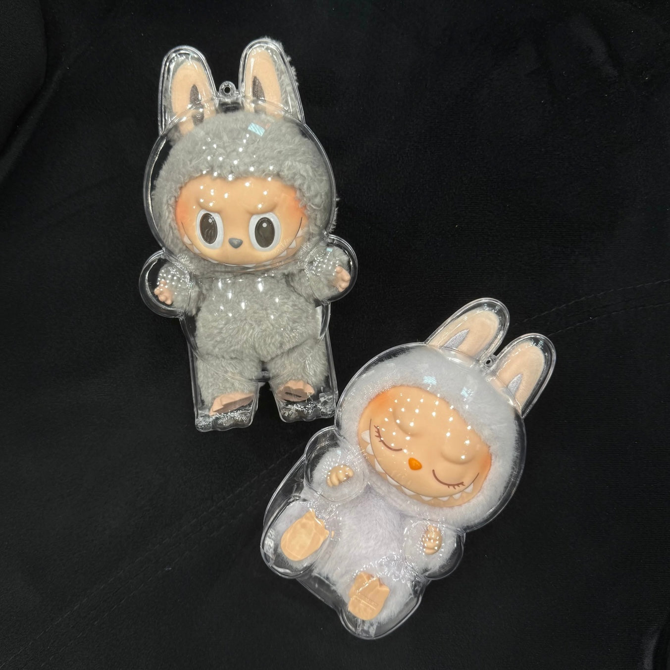 Étui de protection transparent Labubu