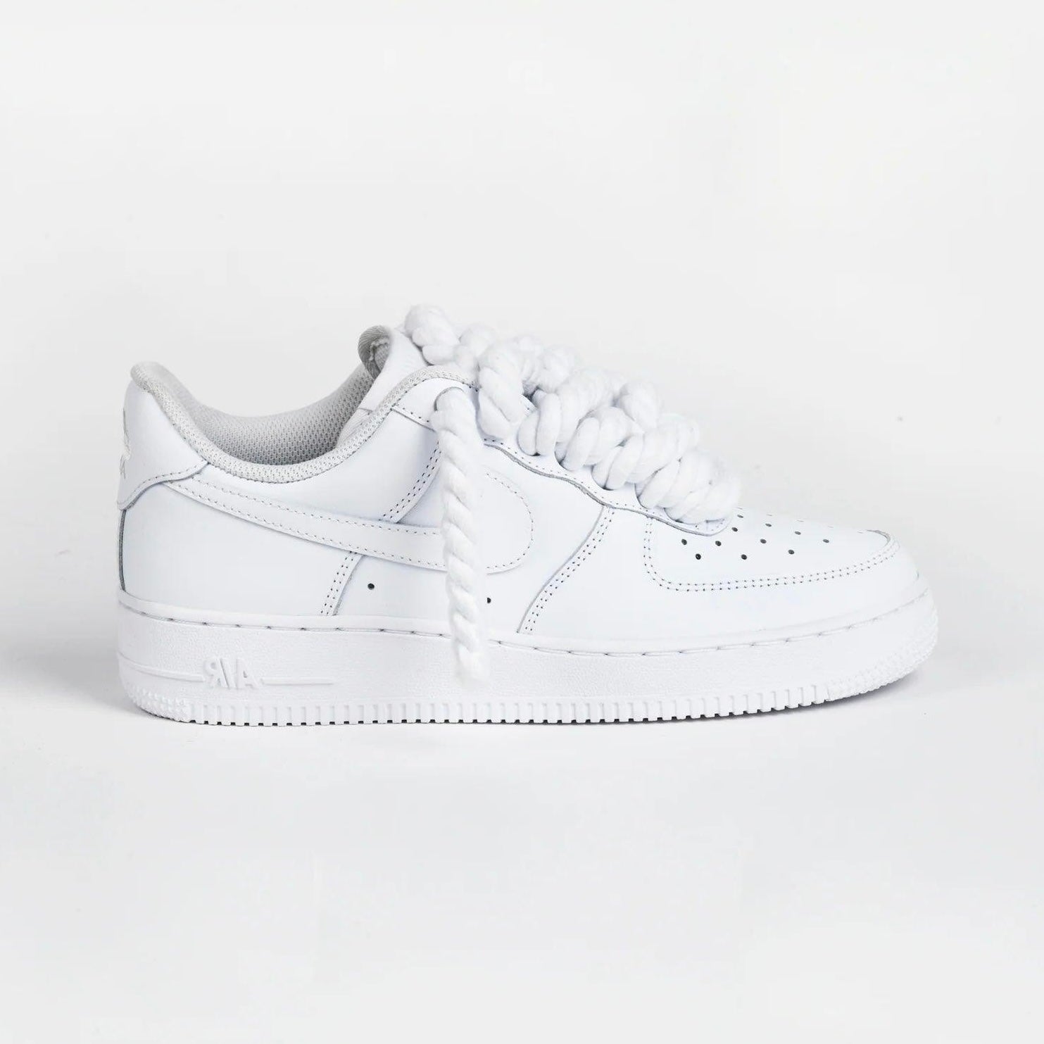 Lacets personnalisés Nike Air Force 1 Rope Blanc