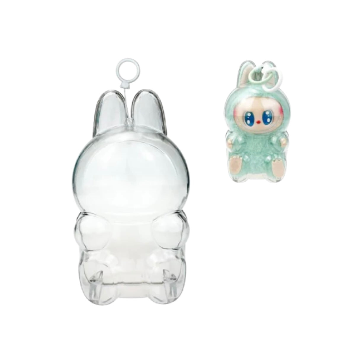 Étui de protection transparent Labubu