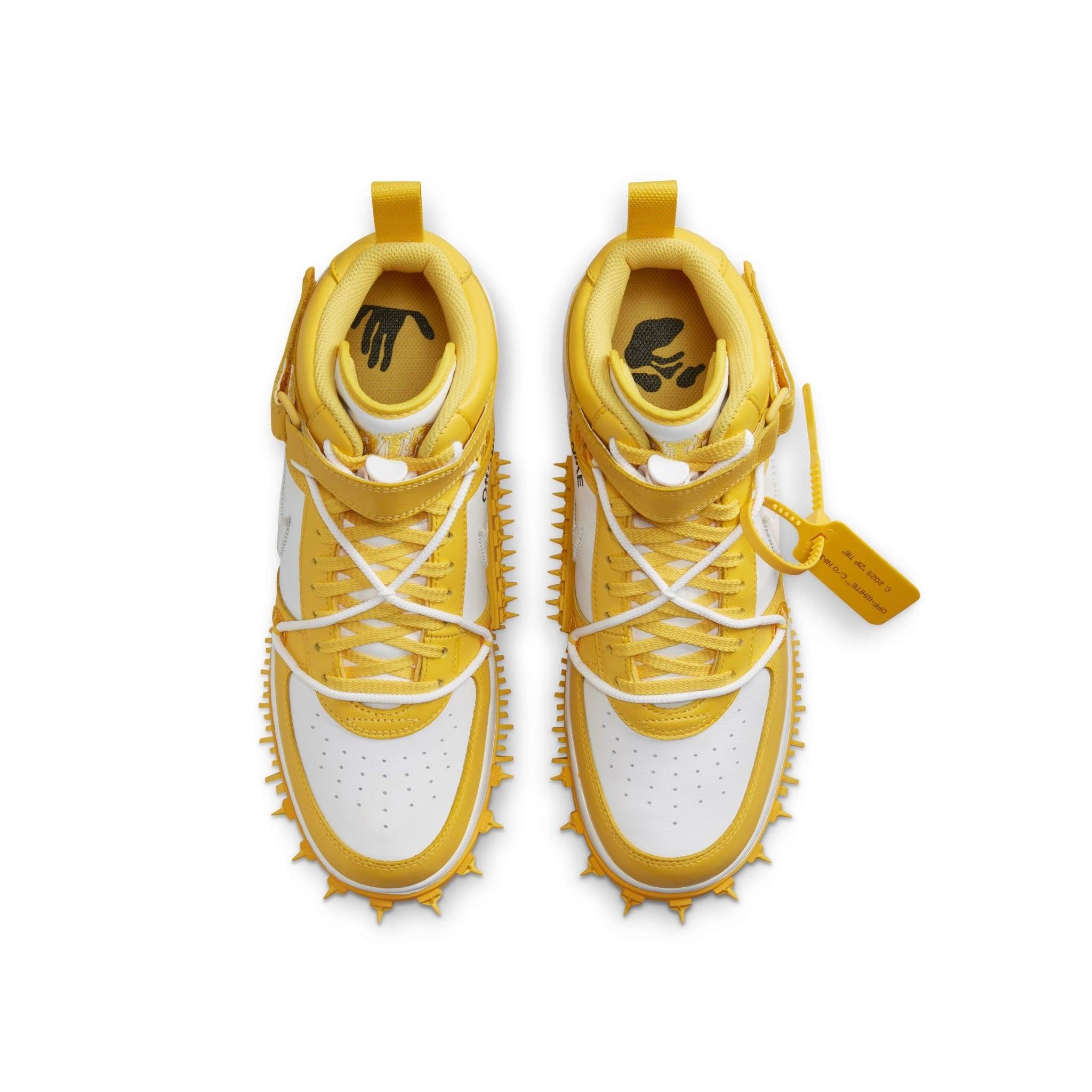 Nike Air Force 1 Mid off White Varsity Maize - Madonnina Resell