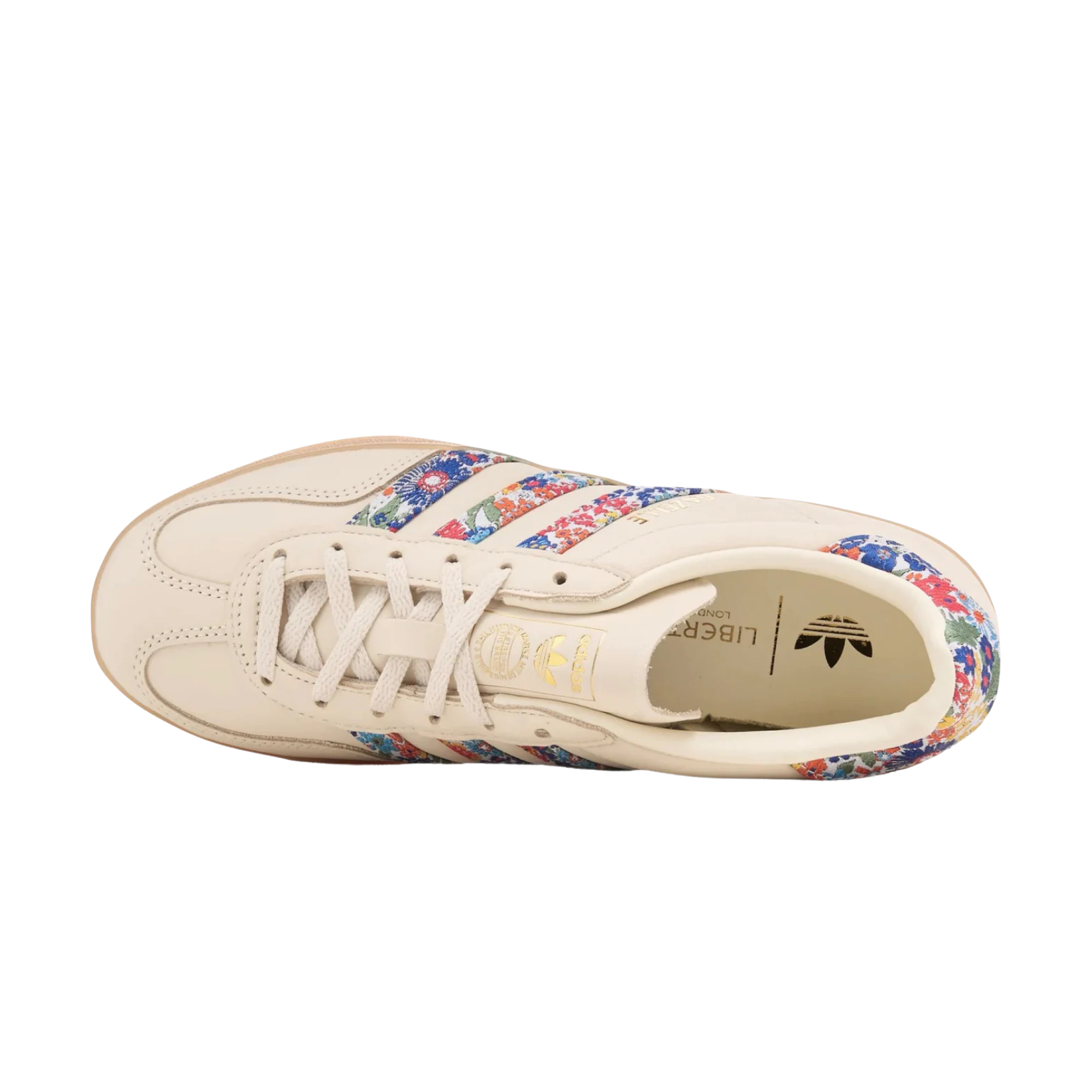 Adidas Gazelle Indoor Liberty London Floral Embroidery Stripes