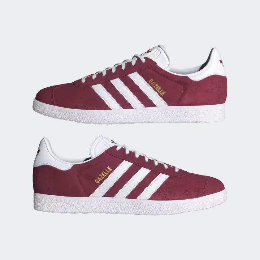 Adidas Gazelle Collegiate Burgundy White - Madonnina Resell