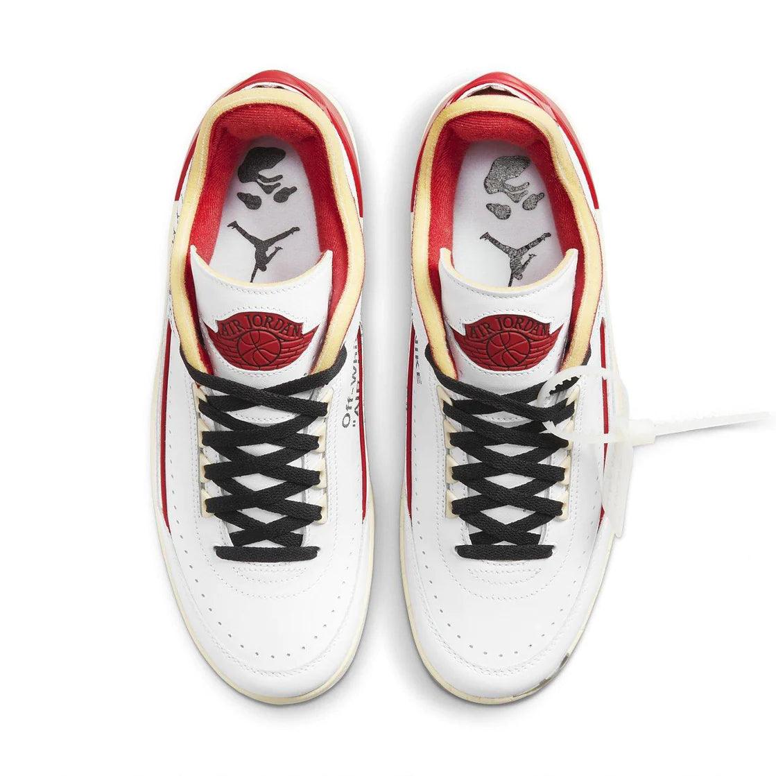 Jordan 2 X Off-White Low SP Red White - Madonnina Resell