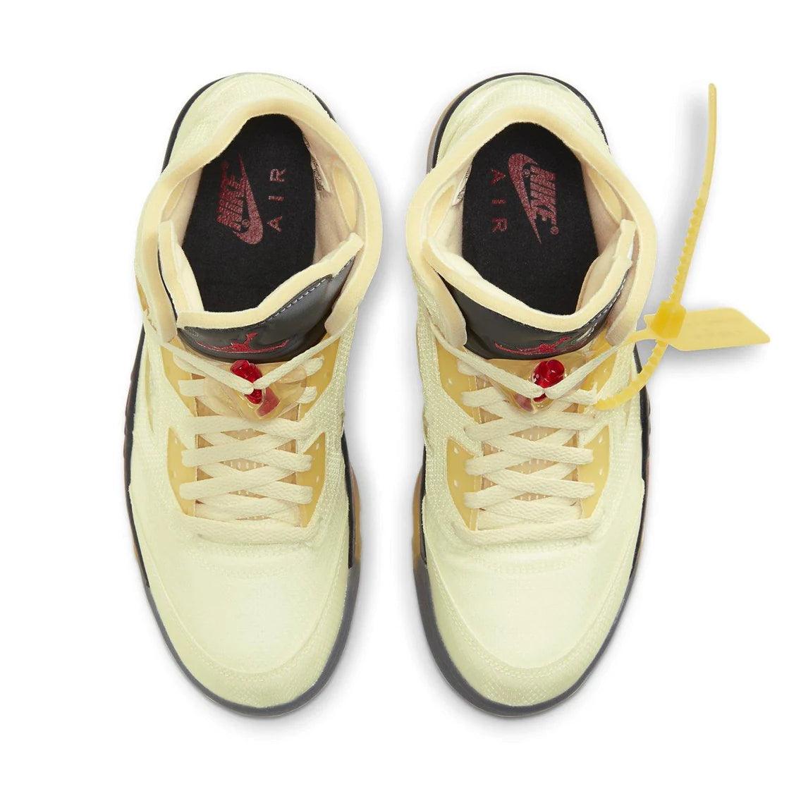 Jordan 5 X Off-White Sail - Madonnina Resell