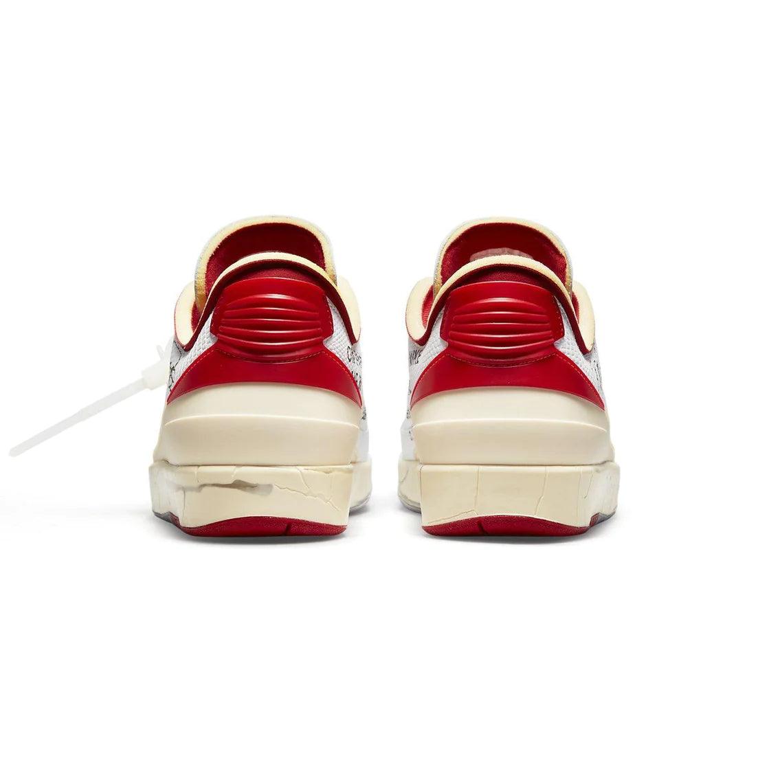 Jordan 2 X Off-White Low SP Red White - Madonnina Resell