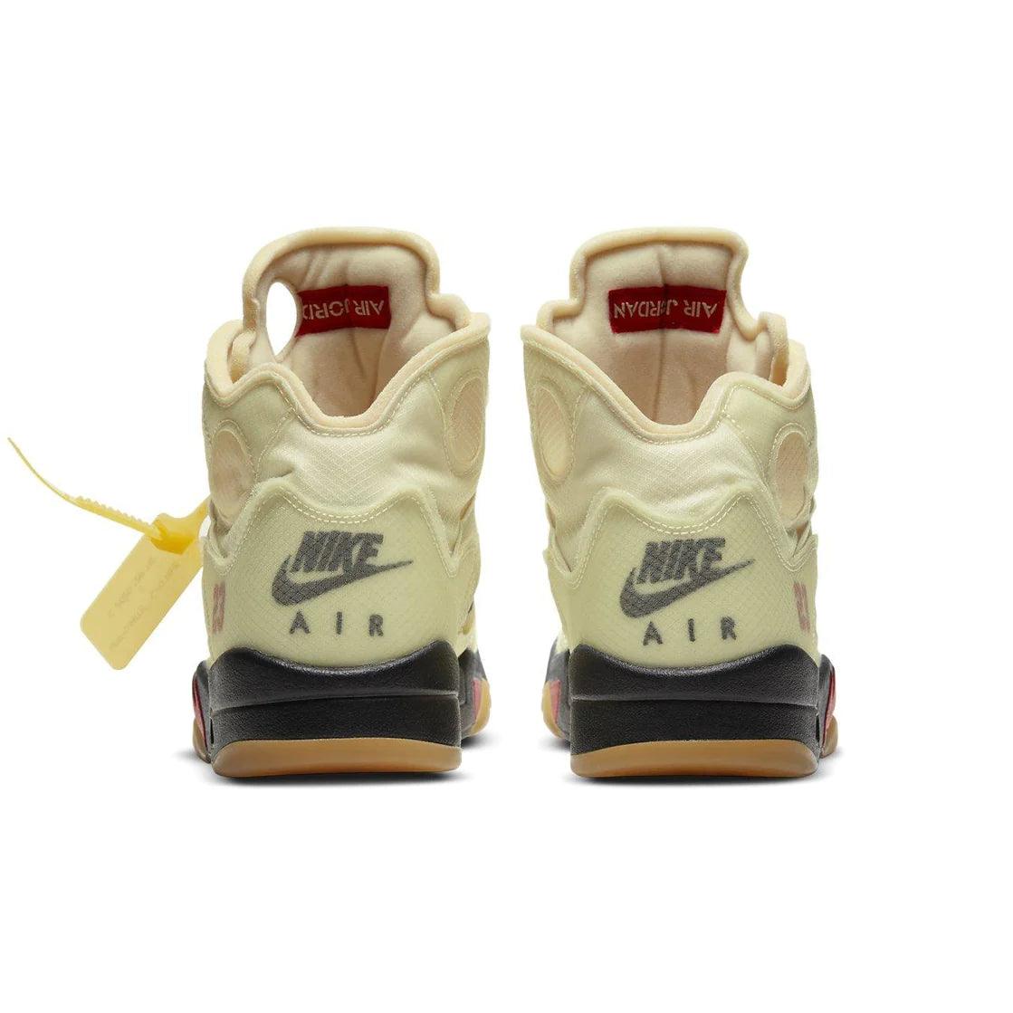 Jordan 5 X Off-White Sail - Madonnina Resell