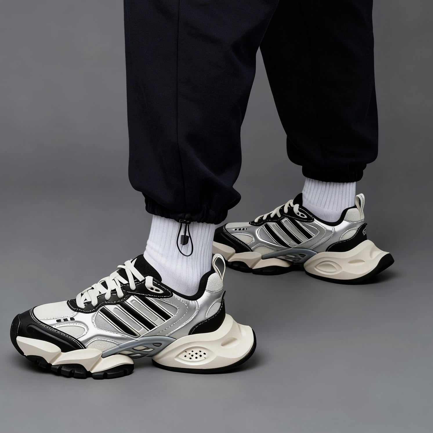 Adidas XLG Runner Gray Black