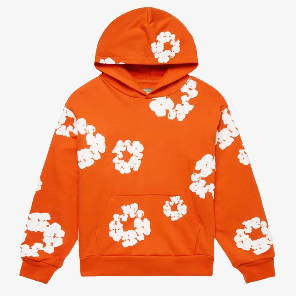 Denim Tears The Cotton Wreath Hoodie Orange