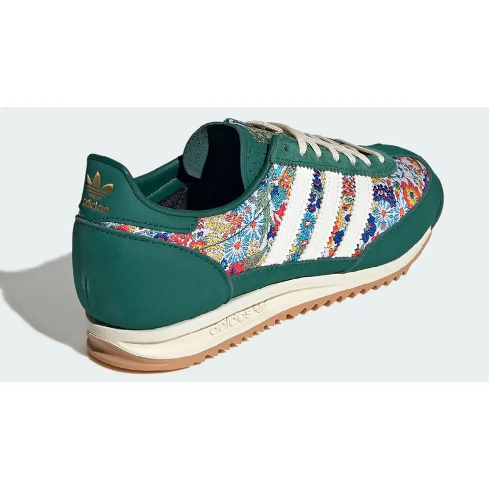 Adidas SL 72 Green Flowers By Liberty London
