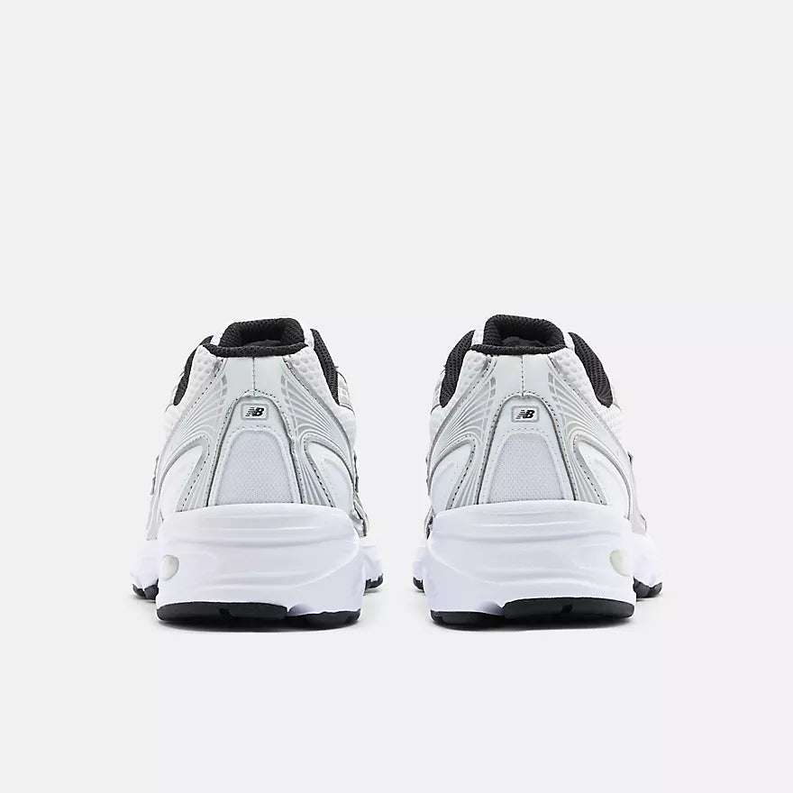 New Balance 740 White Silver Metallic Navy