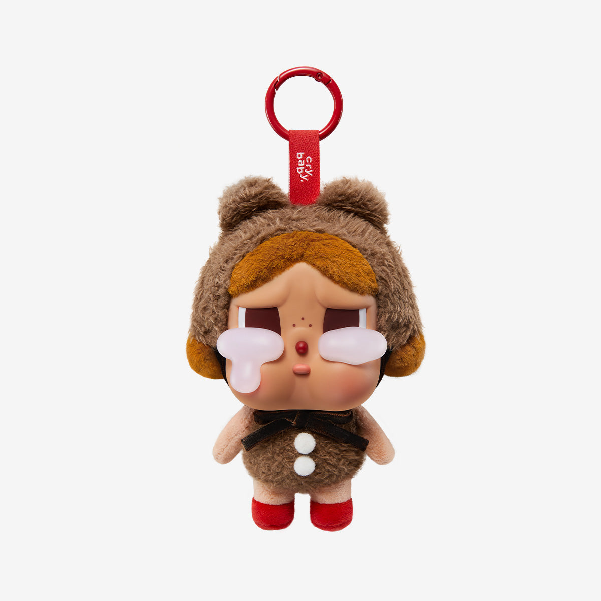 Pop Mart CryBaby Crying Again Series Love Makes Us Cry Vinyl Face Plush