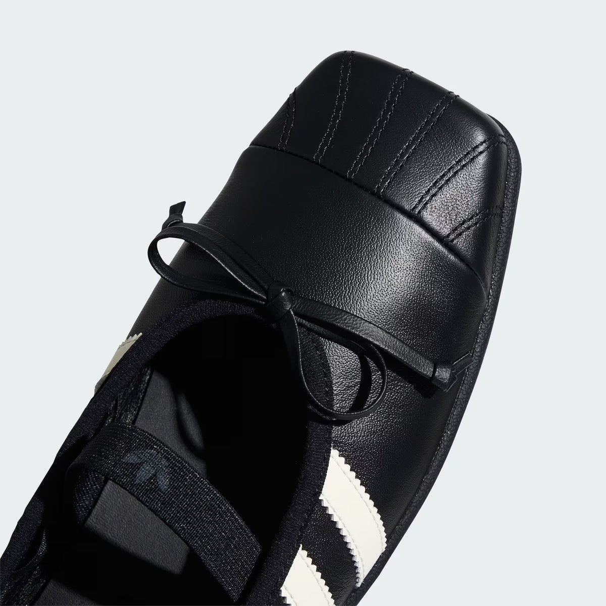 Adidas Superstar Square Toe Ballet JENNIE Black Offf White