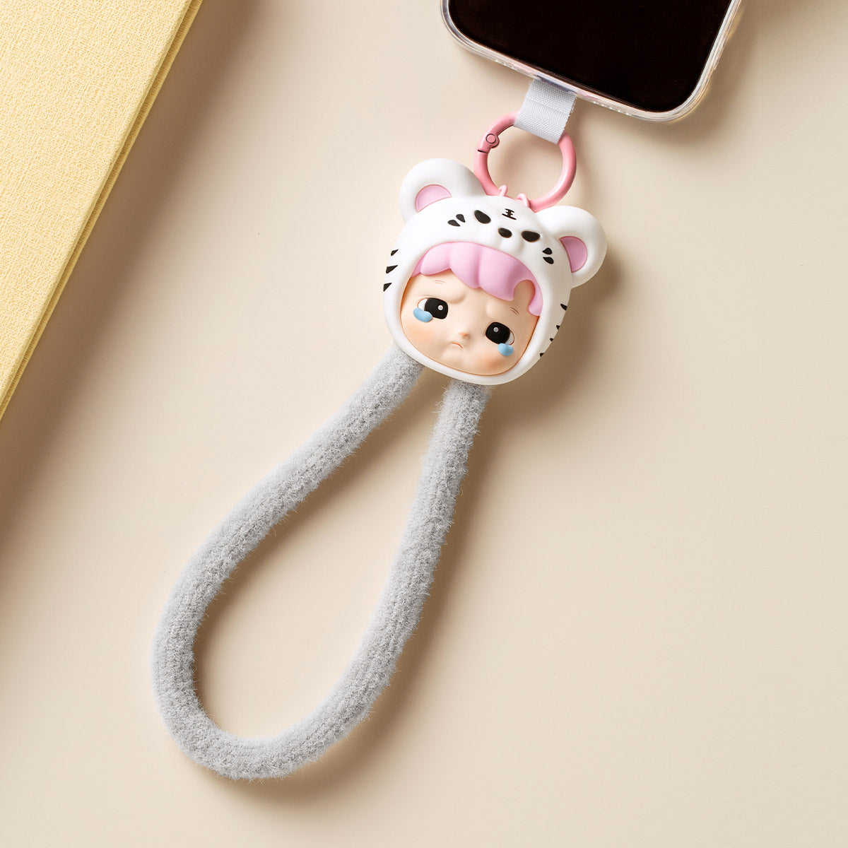 Pop Mart HACIPUPU Snuggle With You Series Phone Lanyard Sealed Case (6 Blind Box)
